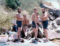Photos by Mark Hilditch - Black Canyon Crossing with Straw, Glenn, Shorty, and Paul